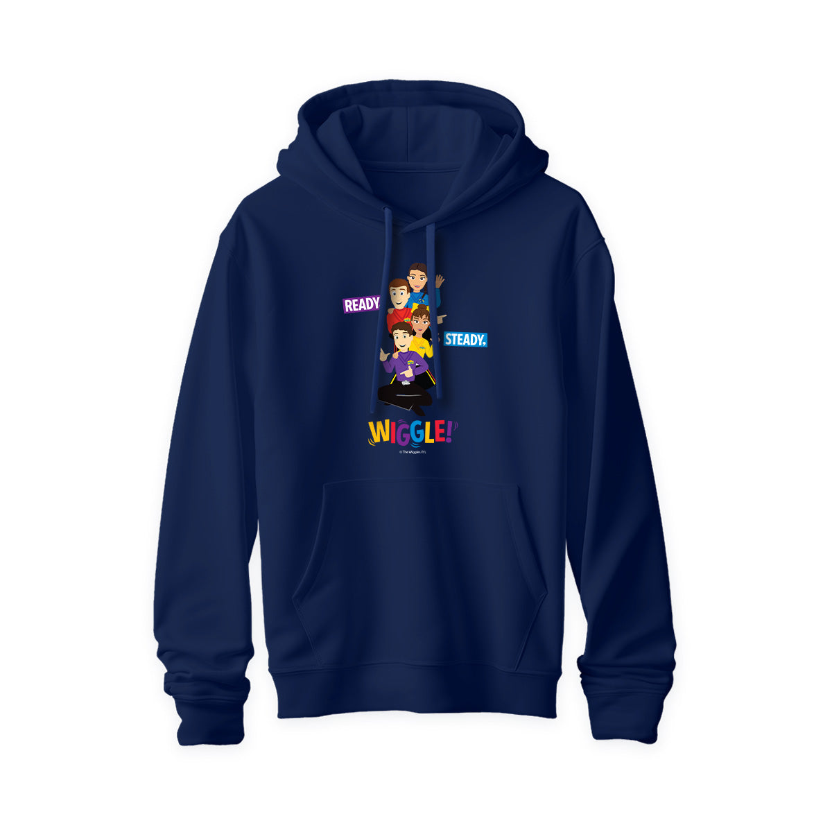 The Wiggles Adult Group Hoodie V3