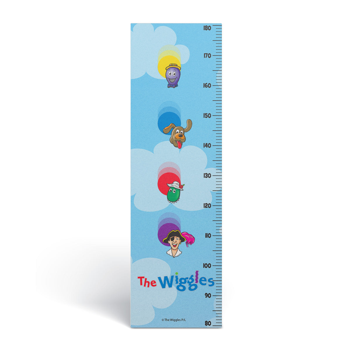 The Wiggles Friends Retro Growth Chart